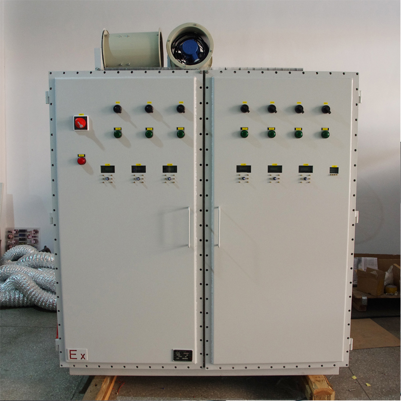 案例-UV光固化系统一拖六防爆控制电箱安装